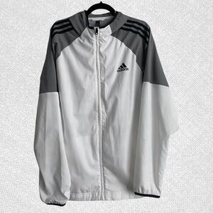 Adidas Men's Windbreaker Jacket Size L